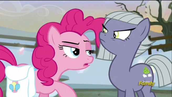 “Look, I’ve got a bag full of cupcakes that says you’re going to be civilized for once. Are we clear?”