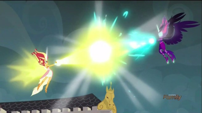 “Give up yet?”     “Nope!  I can keep this up ALL day!”     “…”     “…”     “How about now?”     “What did I just say!?”